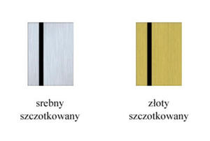 Grawerowane tabliczki znamionowe, opisowe - 1 cm2 - 2255949993