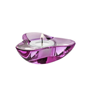 Ozdobny wiecznik tealight AURA, rowy - STELTON - x-32-3 - 2832520736