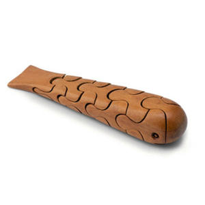 Puzzle Whale, Teak - SKAGERAK  - 2832520817