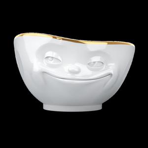 Zota miska porcelanowa UMIECHNITA BUKA - 58Products - T010102 - 2832521515