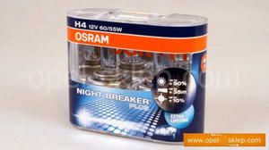 Komplet arwek reflektorowych H4 - NIGHT BREAKER UNLIMITED +110% - OSRAM - 2823254045