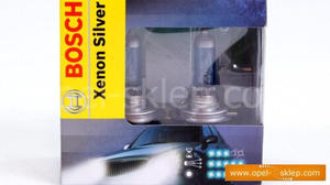 Zestaw arwek H7 BOSCH Xenon Silver 12V 55W + 50% - 2823259222