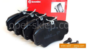 Klocki hamulcowe przd Omega B - 1605004 BREMBO - 2823253862