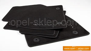 Dywaniki - wykadziny welurowe premium Insignia - komplet 4-czciowy 13333702 OPEL - GM - 2853749693