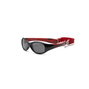 Okulary Real Kids Explorer - Black and Red 2+ - 2857319580