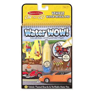 Water Wow Pojazdy kolorowanka wodna, Melissa&Doug - 2860542206