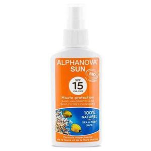 Alphanova Sun, Bio spray przeciwsoneczny SPF 15 - 2858590162