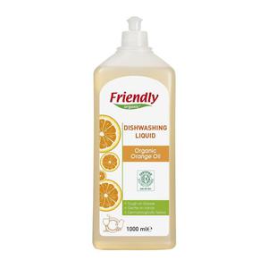 Friendly Organic, Pyn do mycia naczy, pomaraczo - 2860543763