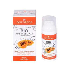 Orientana, BIO maska-esencja PAPAJA I KURKUMA, 50m - 2860543810