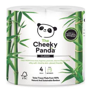 Cheeky Panda, Papier toaletowy, trzywarstwowy, 4 r - 2860544108