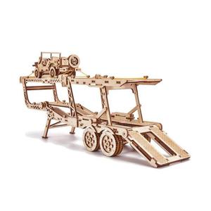 Laweta puzzle 3D - naczepa do Big truck z jeepem - 2860544200