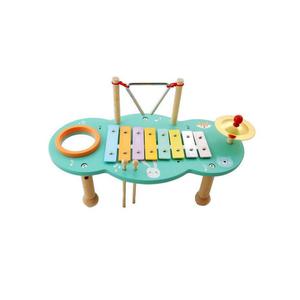 Drewniany stolik muzyczny - Adam Toys, 3+ - 2864992890