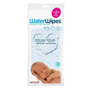 WaterWipes,chusteczki nasczane czyst wod,28 szt - 2860544655