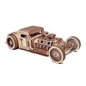 WoodTrick Puzzle mechaniczne 3D Hot Rod - 2864992927