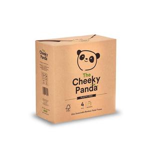 Cheeky Panda, Papier toaletowy 4 rolki - opakowani - 2860544955