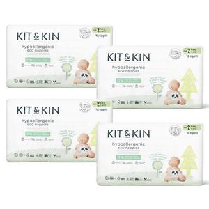 Kit and Kin, pieluszki jednorazowe 2 Midi (4-8 kg) - 2860545134