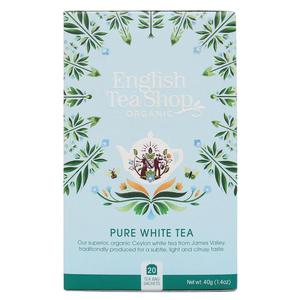 English Tea Shop, Herbata Pure White Tea, 20 sasze - 2860546111