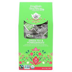 English Tea Shop, Herbata Green Tea & Pomegranate, - 2860546114