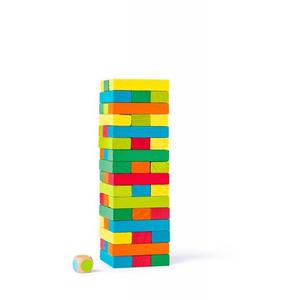 Kolorowa Wiea "Tonny" Jenga - 2864994112