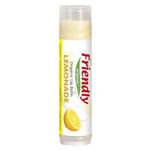 Friendly Organic, Organiczny balsam do ust, lemoni - 2858591553