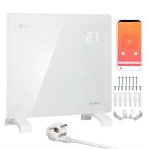 Grzejnik elektryczny konwektorowy Warmtec EGW-10B 1000W biay Wi-Fi - 2876309768