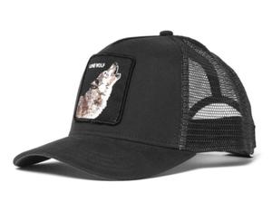 Czapka Truckerka Lone Wolf BLACK - 2874481233