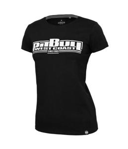 T-SHIRT DAMSKI PITBULL WOMEN CLASSIC BOXING CZARNA - 2874978830