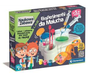 Eksperymenty dla Malucha Naukowa Zabawa Clementoni - 2874780446