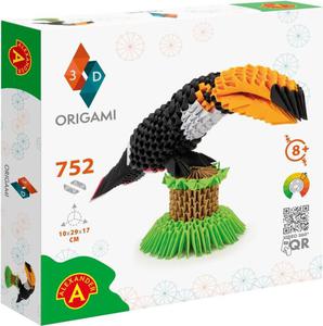 Origami 3D Tukan 752 elementy Alexander - 2871133268