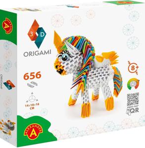 Origami 3D Jednoroec 656 elementw Alexander - 2871133269