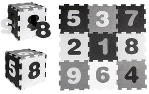 Mata Piankowa Puzzle Piankowe Cyferki Monochromatyczne - 2873124289