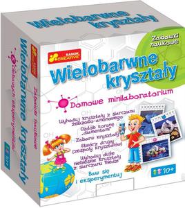 Wielobarwne krysztay Domowe minilaboratorium - 2876153362