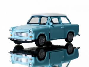 WELLY TRABANT 601 1:34 SAMOCHD KOLEKCJONERSKI - 2876961737