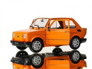 WELLY MALUCH FIAT 126P 1:21 SAMOCHD KOLEKCJONERSKI pomarac - 2876961747