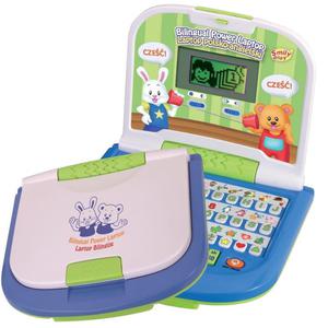 EDUKACYJNY LAPTOP DWUJZYCZNY MDRA GWKA SMILY PLAY PL ENG - 2869548709