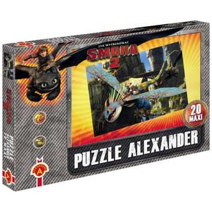 PUZZLE JAK WYTRESOWA SMOKA 20 MAXI PROD POLSKI ALEXANDER - 2861311066