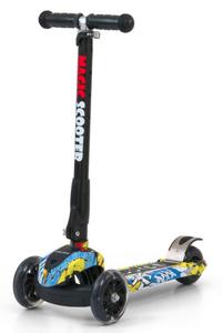 HULAJNOGA SCOOTER MAGIC GRAFFITI KOA LED B1 - 2876254111