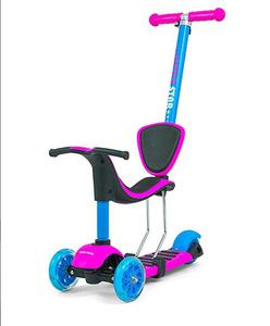 HULAJNOGA ROWEREK Scooter Little Star Pink-Blue B1 - 2876254112