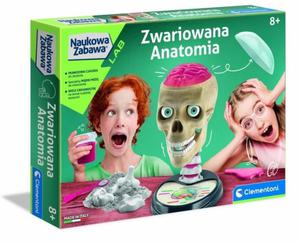 ZWARIOWANA ANATOMIA LABORATORIUM NAUKOWA ZABAWA CLEMENTONI - 2874780443