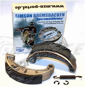 Szczki hamulca SIMSON S51, S50, SR50 kpl. /MZA/ ORG Sport Tuning - 2823039440