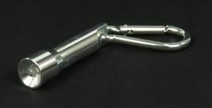 Brelok LATARKA aluminiowa srebrna - 2823040165