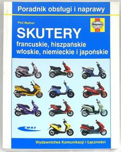 Ksika SKUTERY - FRANCUSKIE, HISZPASKIE, WOSKIE, NIEMIECKIE I JAPOSKIE - 2823040883