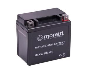 Akumulator MTX5L-BS (12V 5Ah) MORETTI (AGM Gel) - 2860198116