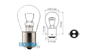 arwka 12V 21W /BA15S/ BOSMA - 2860198550