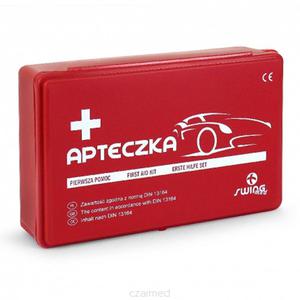 Apteczka samochodowa DIN 13164 w pudeku - 2861739857