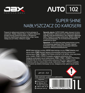 JAX PROFESSIONAL 102 - SUPER SHINE  - 2861740447