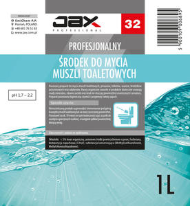 JAX PROFESSIONAL 32 - RODEK DO MYCIA MUSZLI TOALETOWYCH JAX PROFESSIONAL 32 - RODEK DO MYCIA...