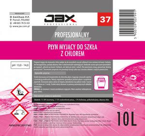 JAX PROFESSIONAL 37 - PYN MYJCY DO SZKA Z CHLOREM JAX PROFESSIONAL 37 - PYN MYJCY DO SZKA Z CHLOREM - 2867445629