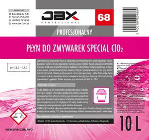 JAX PROFESSIONAL 68 - PYN DO ZMYWAREK SPECIAL CLO2 JAX PROFESSIONAL 68 - PYN DO ZMYWAREK SPECIAL...