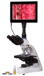 Trjokularowy mikroskop cyfrowy Levenhuk MED D10T LCD Trjokularowy mikroskop cyfrowy Levenhuk MED D10T LCD - 2867445720